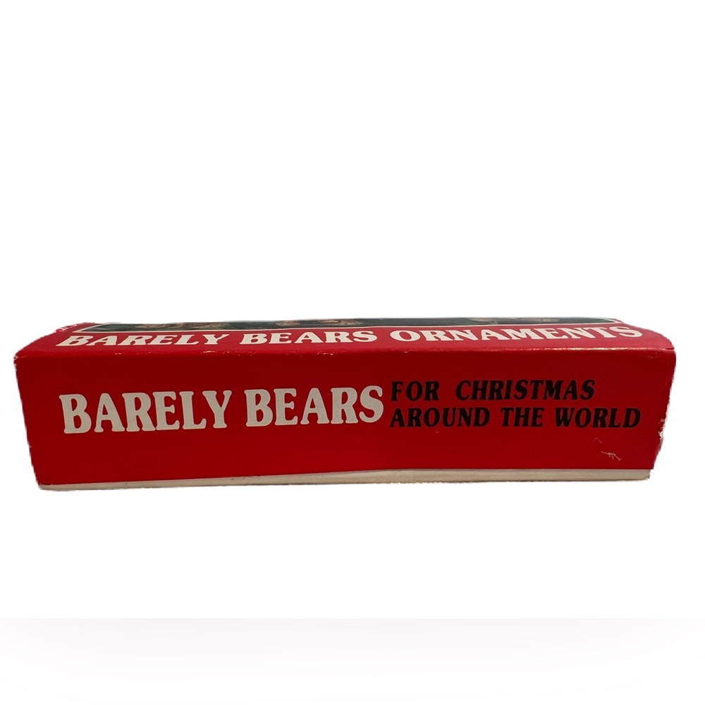 Vintage Barely Bears Ornaments for Christmas Around the World - Picture 3 of 5